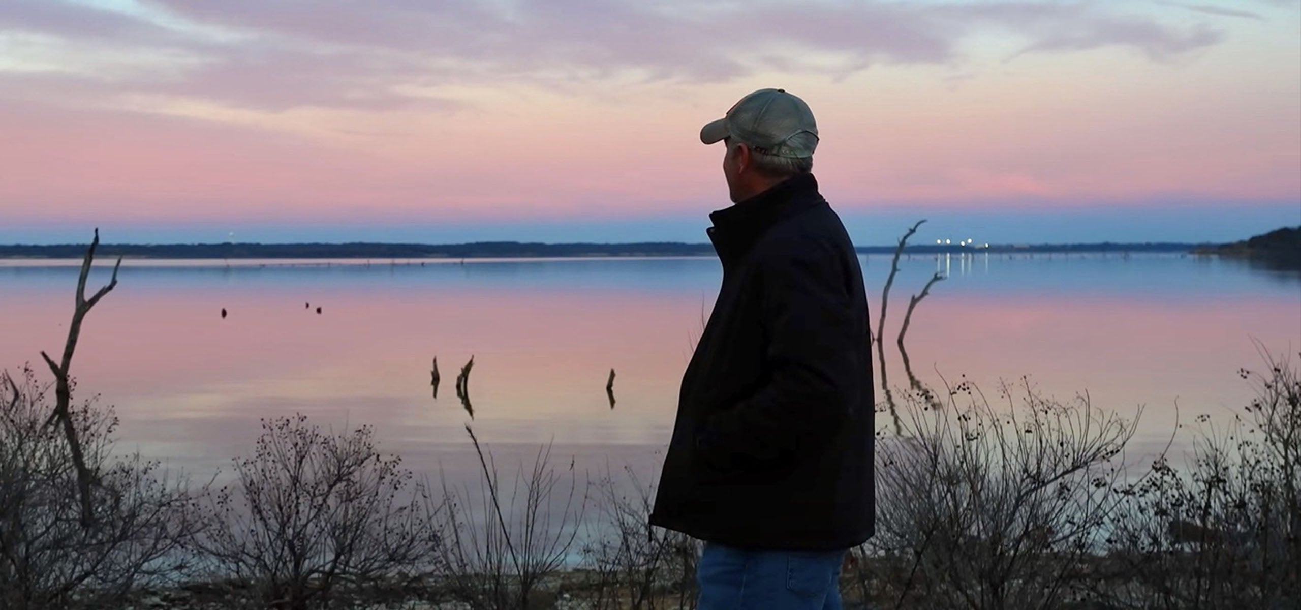 Nature's Palette: Feeling the Art of Nature on Brian Waters's Lake Camping Adventure